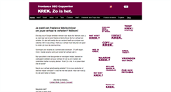 Desktop Screenshot of krek.nl