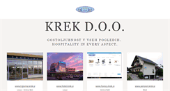 Desktop Screenshot of krek.si